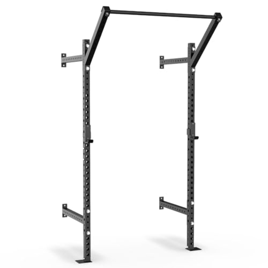 Home Bar And Gym - حامل سكوات مثبت على الحائط للاستخدام