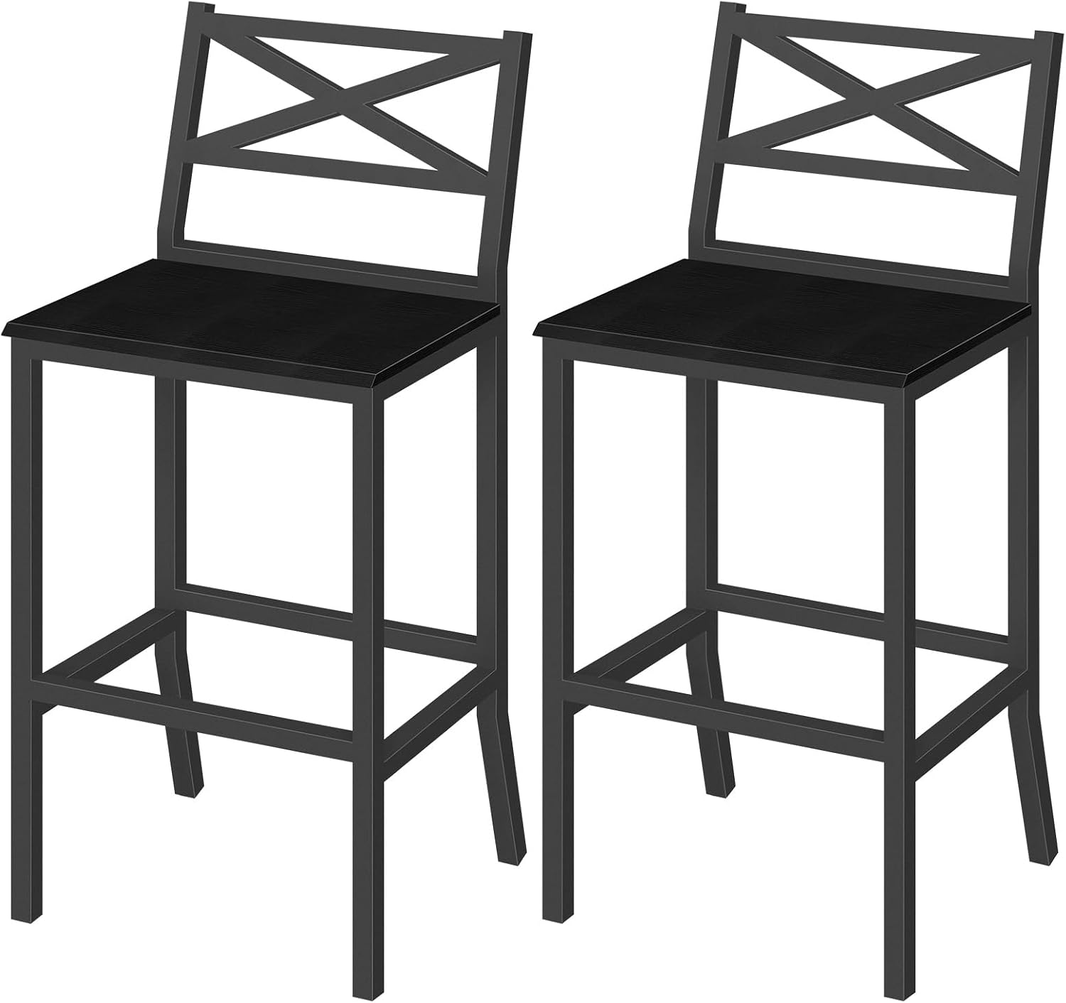 Home Bar Stools - كراسي بار، مجموعة من 2 كرسي