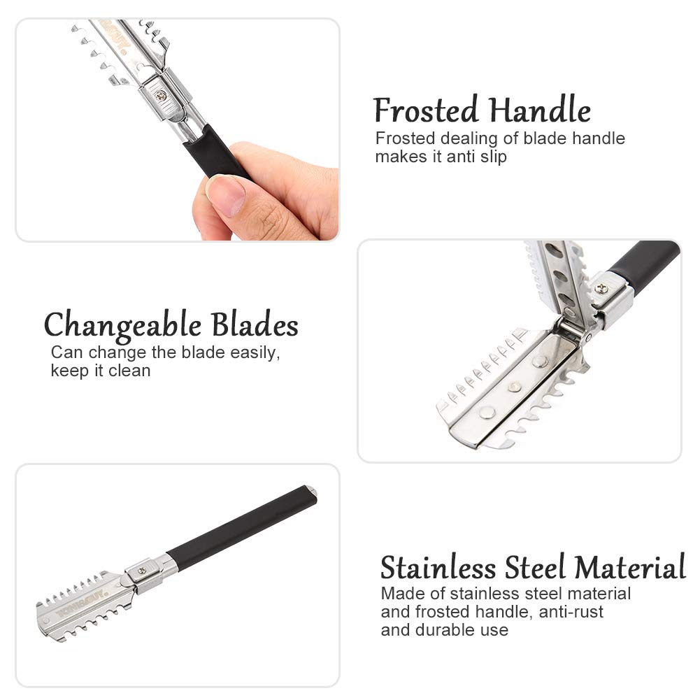 مزدوجة الحافة الحلاقة حلاقة سك - مراجعة Home Barbershop وسعره