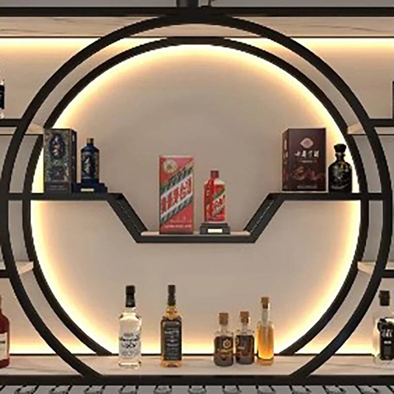 خزانة عرض نبيذ للنوادي الليلية - مراجعة Home Bar Shelves وسعره