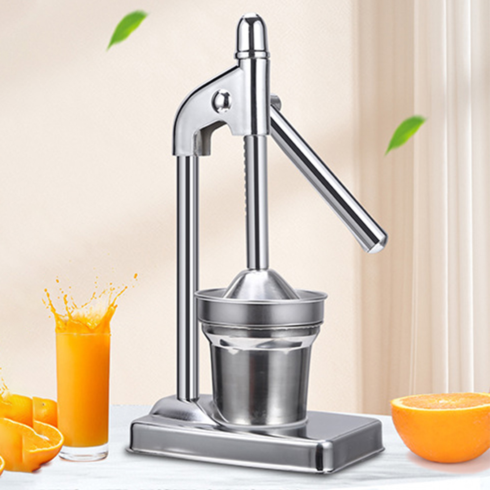 عصارة يدوية من الفولاذ المقاوم - مراجعة Citrus Juicer Bar وسعره