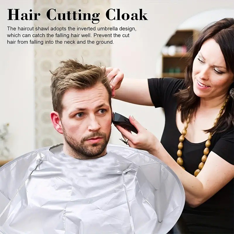 عباءة قص الشعر بتصميم مظلة قاب - مراجعة Home Barber وسعره