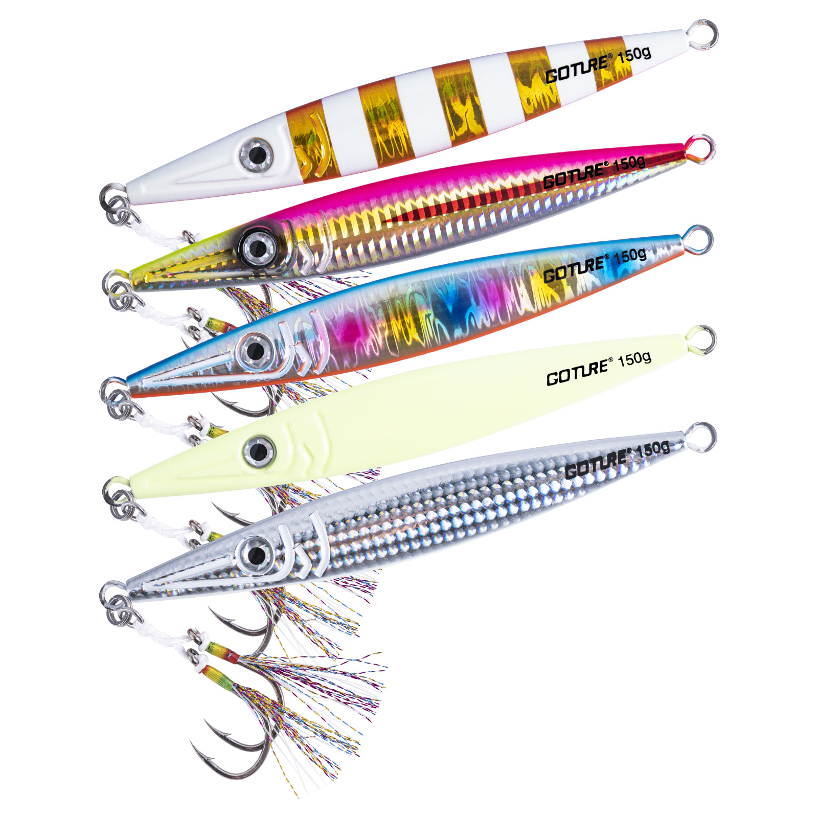 Goture مضيئة سريعة غرق القفز ا - مراجعة Jigger Double Sided وسعره