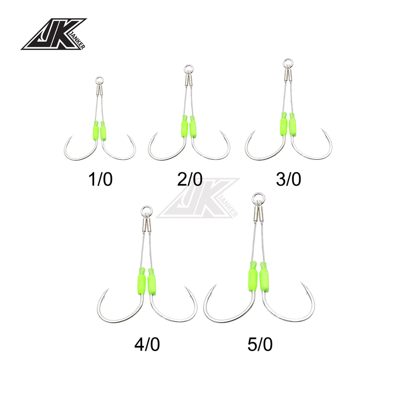 JK-خطاف صيد بحري ، 5 عبوات ، س - مراجعة Jigger Double Sided وسعره