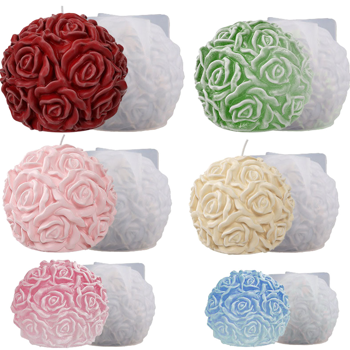 قالب شموع من سلسلة زهور متعددة - مراجعة Ice Mold Sphere وسعره