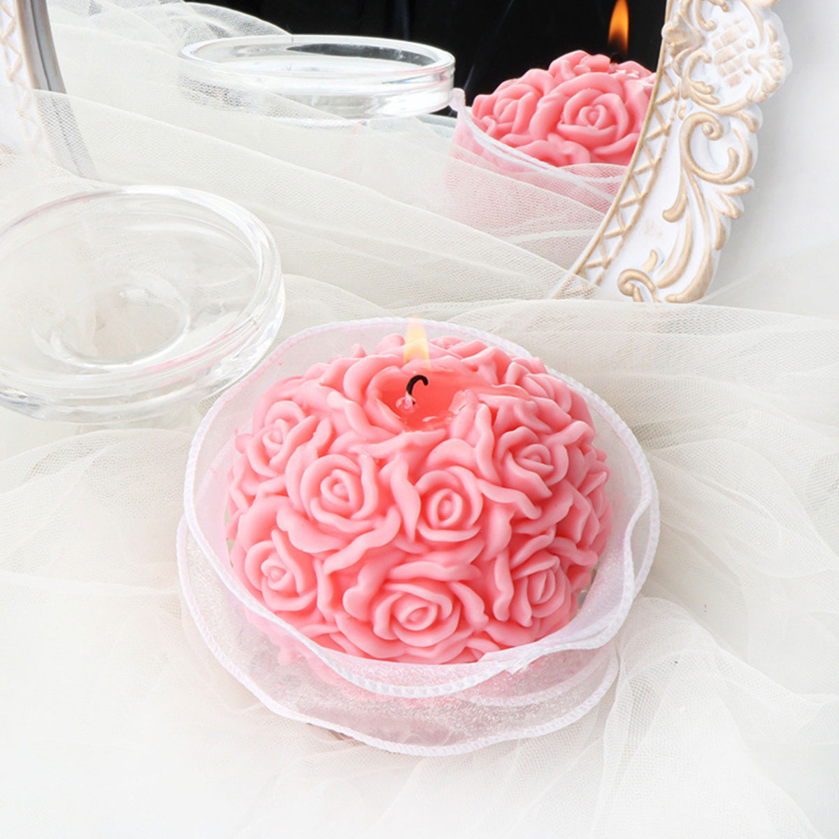 قالب شموع من سلسلة زهور متعددة - مراجعة Ice Mold Sphere وسعره