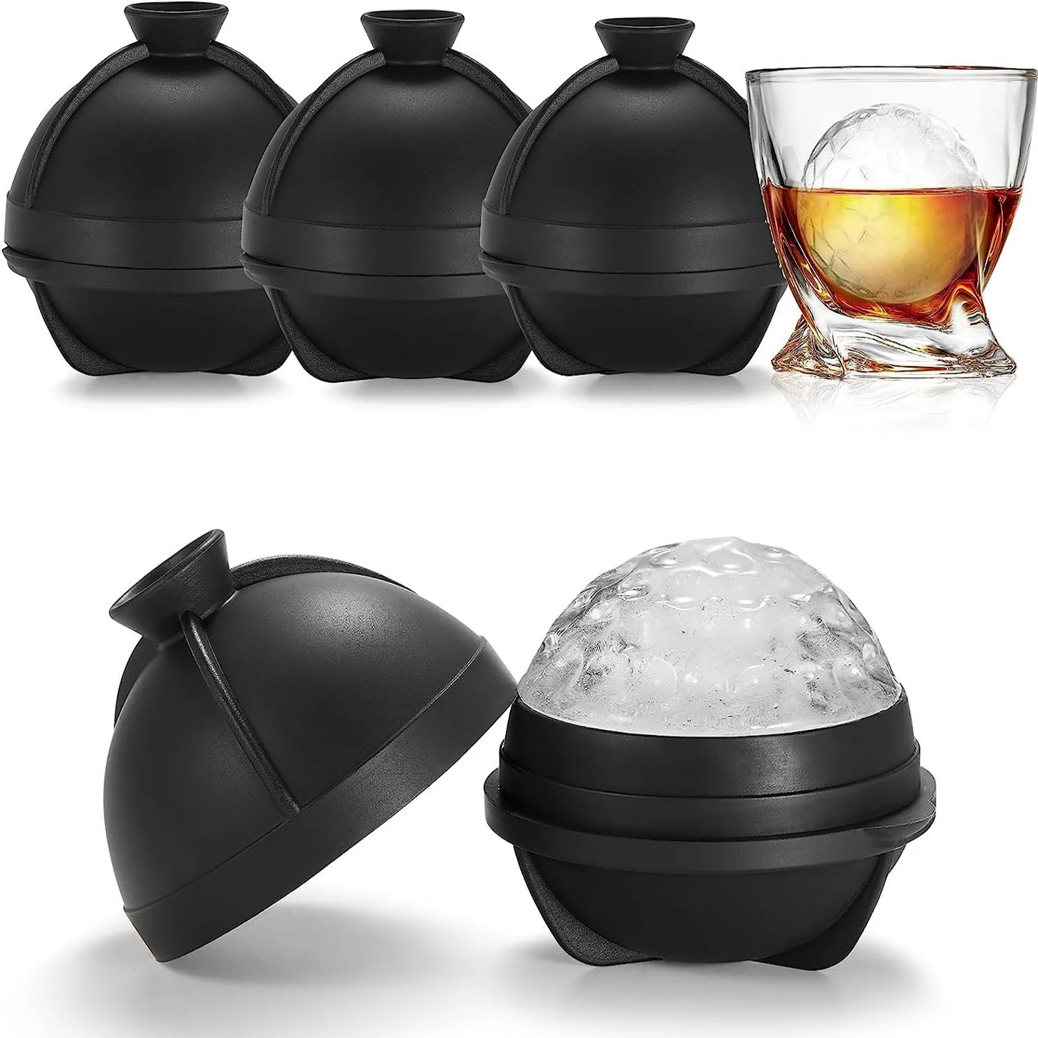 صانع كرات الثلج من السيليكون ل - مراجعة Ice Mold Sphere وسعره