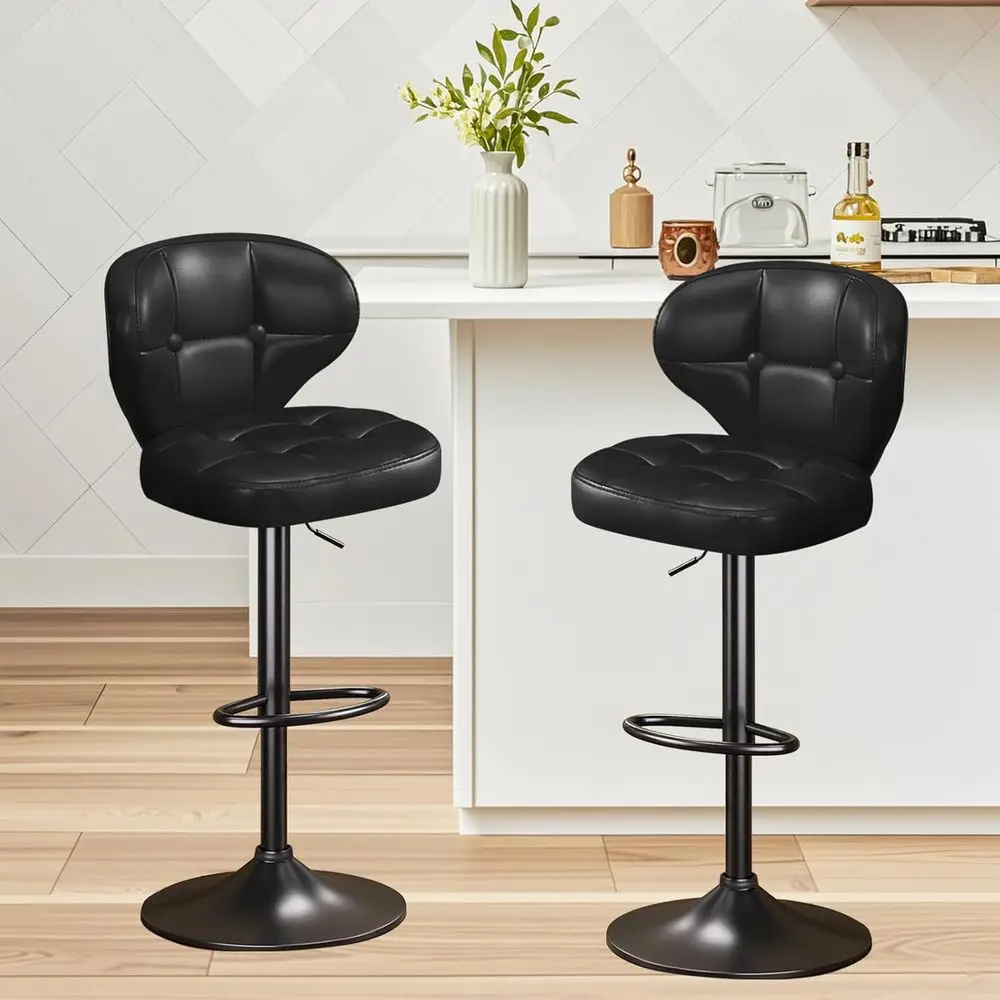 مجموعة من كرسيين دوارين قابلين - مراجعة Home Bar Stools وسعره