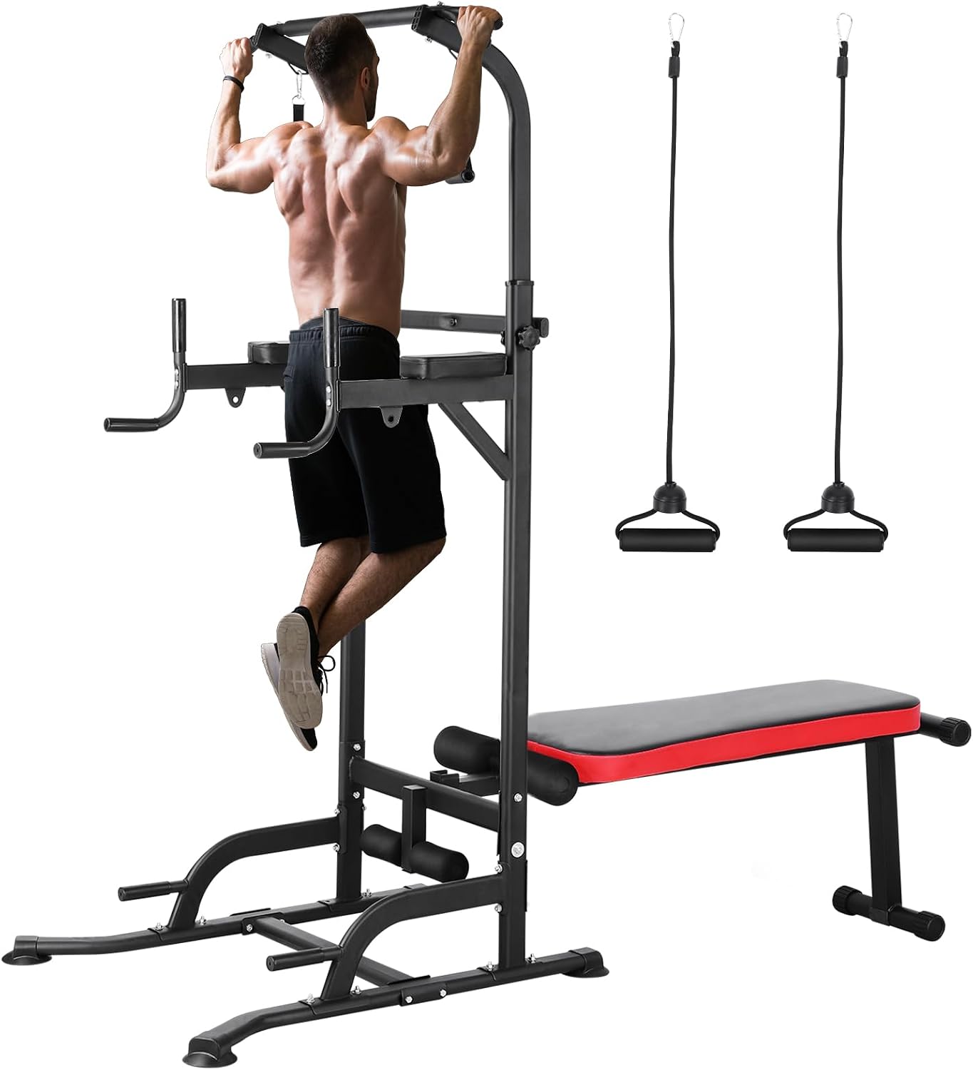 برج تمارين رياضية مع مقعد، وعم - مراجعة Home Bar And Gym وسعره