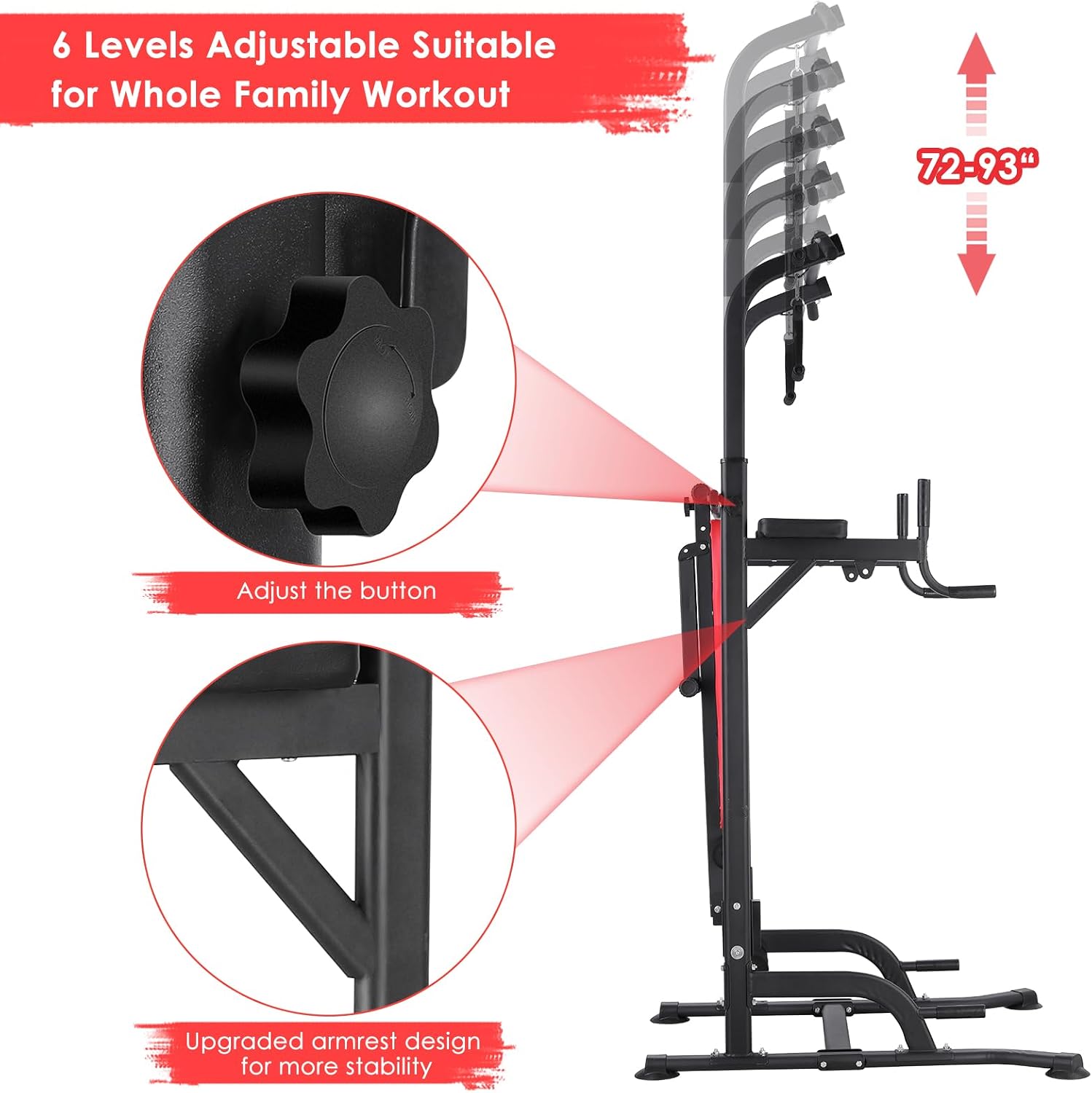 برج تمارين رياضية مع مقعد، وعم - مراجعة Home Bar And Gym وسعره