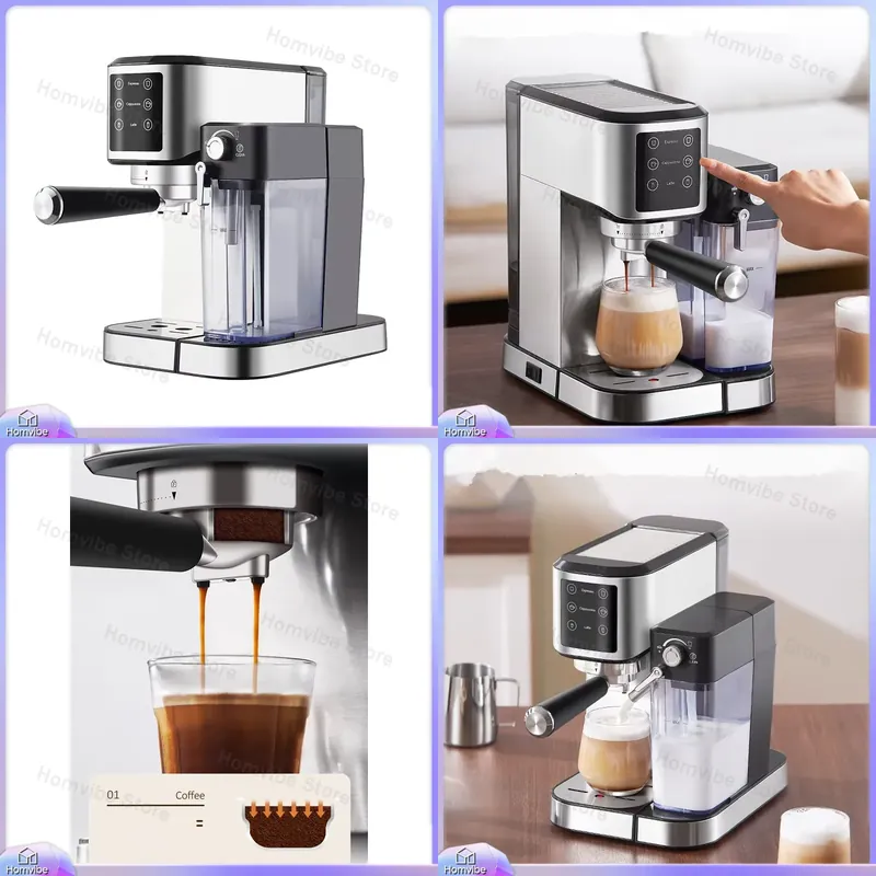 ماكينة قهوة إسبريسو من الفولاذ - مراجعة Home Barista وسعره