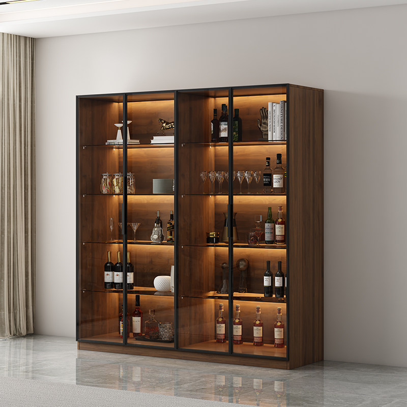 خزانة بار عصرية بتصميم أنيق، ر - مراجعة Home Bar Shelves وسعره