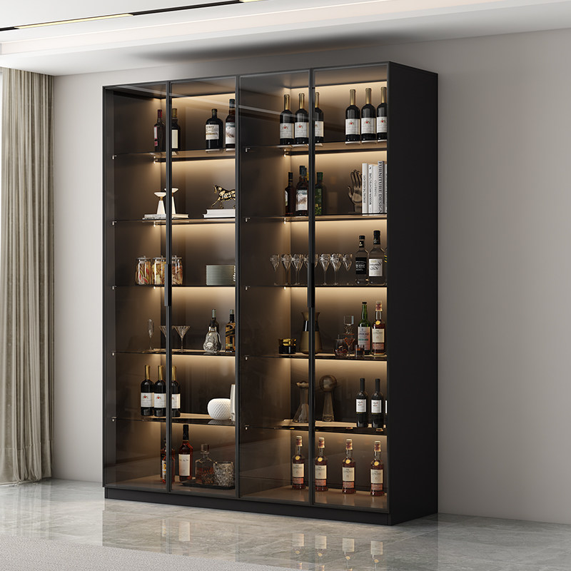 خزانة بار عصرية بتصميم أنيق، ر - مراجعة Home Bar Shelves وسعره
