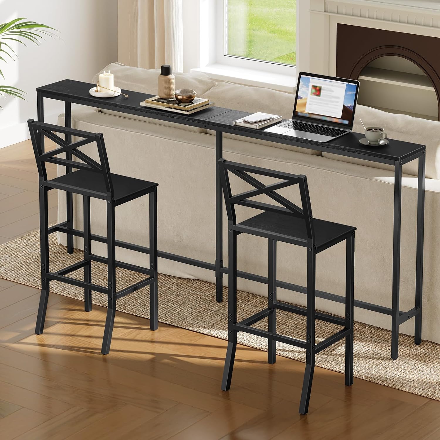 كراسي بار، مجموعة من 2 كرسي با - مراجعة Home Bar Stools وسعره