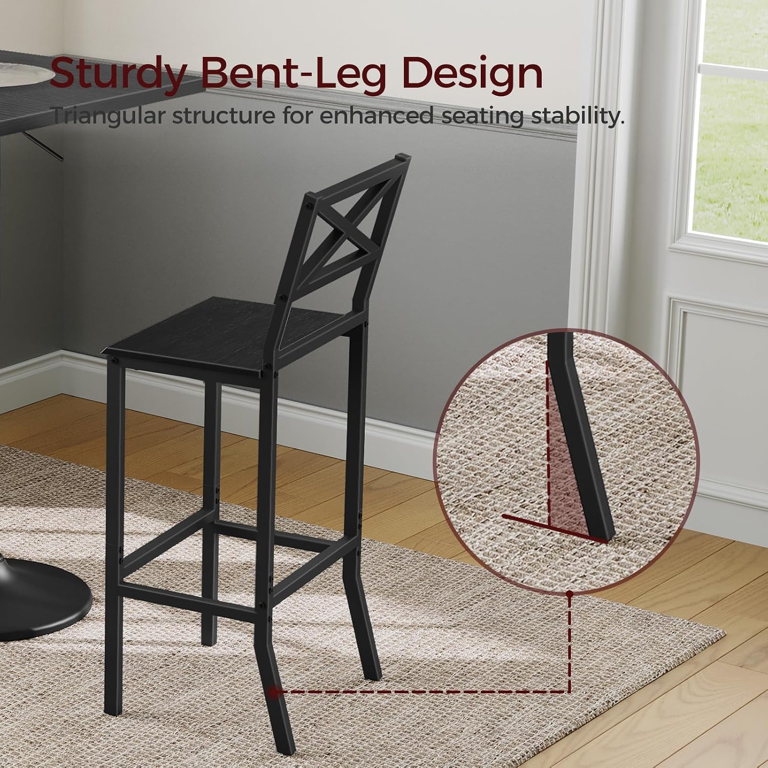 كراسي بار، مجموعة من 2 كرسي با - مراجعة Home Bar Stools وسعره