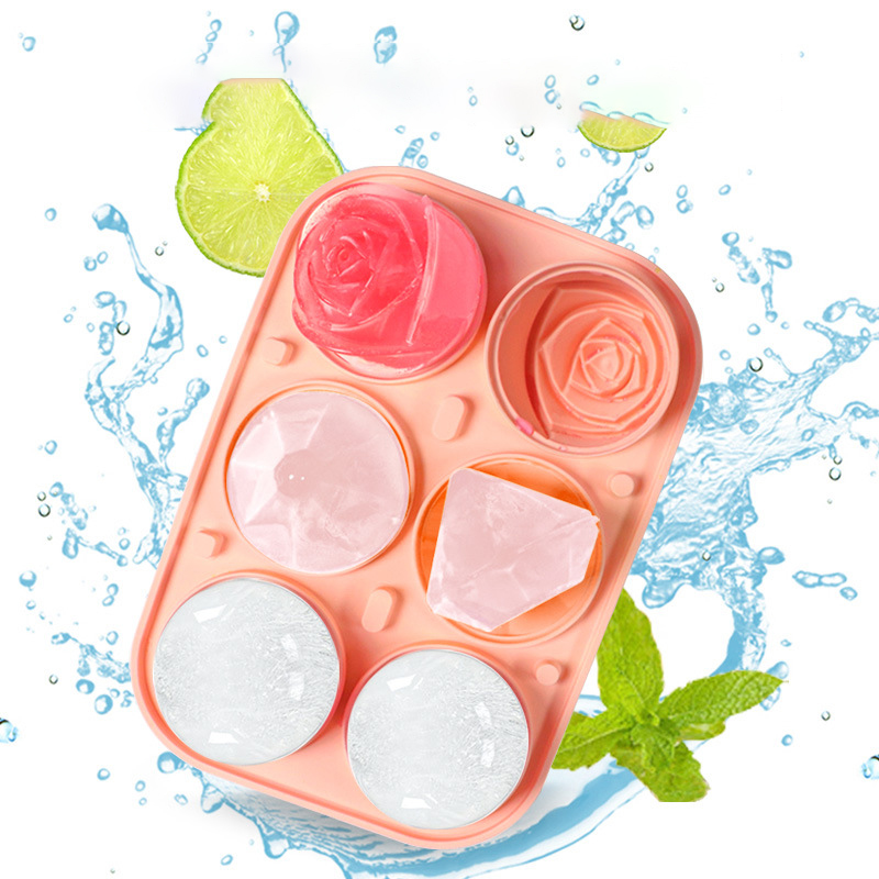 ثلاثية الأبعاد روز الماس جولة  - مراجعة Ice Mold Sphere وسعره