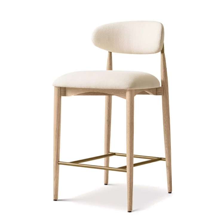 نمط جديد الشمال النسيج الخشب م - مراجعة Home Bar Stools وسعره