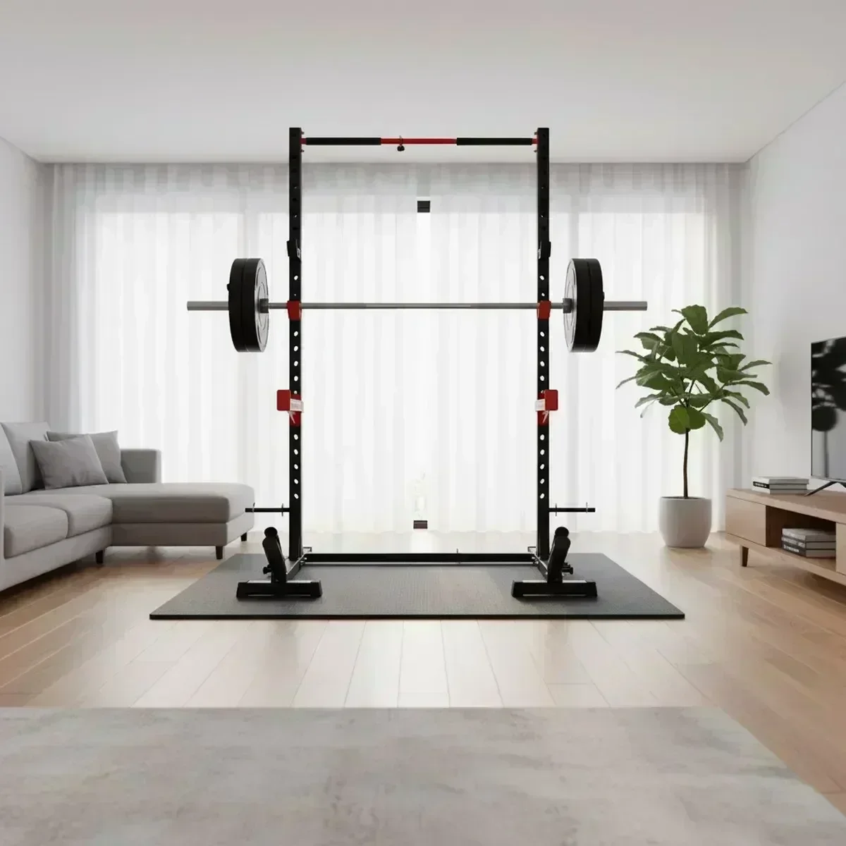 رف تمارين القرفصاء القابل للتع - مراجعة Home Bar And Gym وسعره
