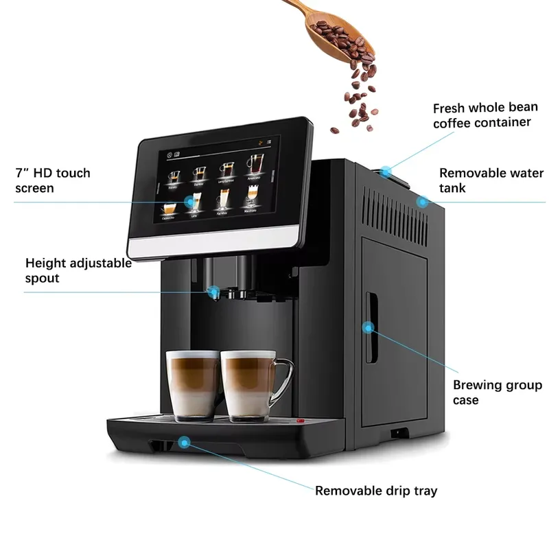 ماكينة قهوة إسبريسو تجارية أوت - مراجعة Home Barista وسعره