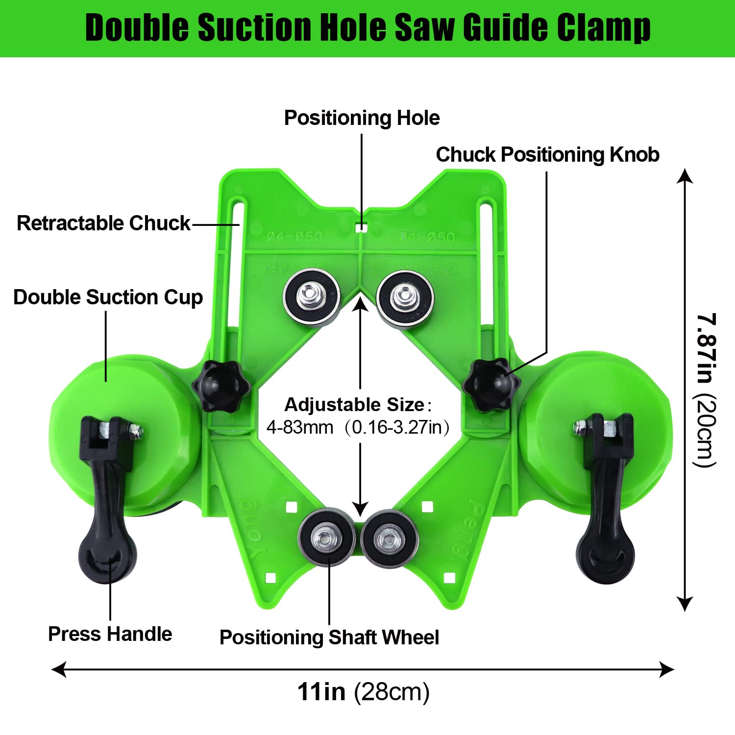 17 قطعة مجموعة لقمة ثقب بلاط ا - مراجعة Jigger Double Sided وسعره